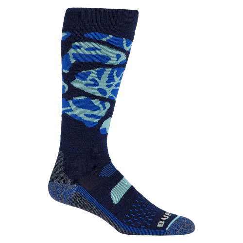 Chaussettes de ski/snow Burton Performance Midweight jake blue camo femme