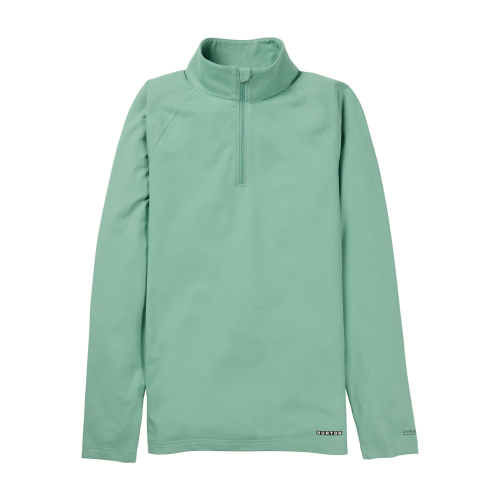 T-shirt Burton heavyweight x base layer quarter-zip green homme
