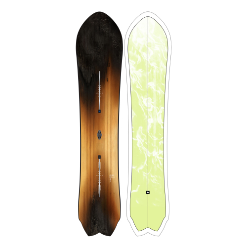 Planche de Snowboard Burton Fish 3D Directional Flat Top Graphic Homme