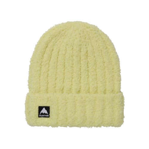 Bonnet Burton Plush glow yellow green homme