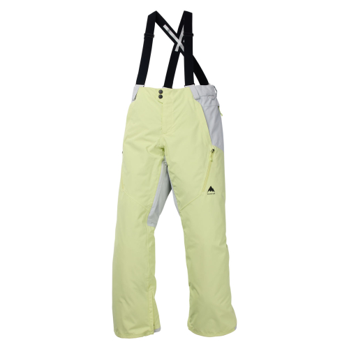 Pantalon de ski / snow Burton Reserve 2L 3-in-1 Glow Yellow Green / Gray Cloud Femme