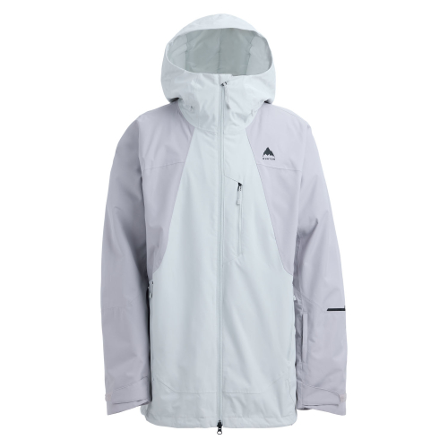 Men's Burton Reserve 2L Gray Cloud / Washed Lavender ski / snow jacket
