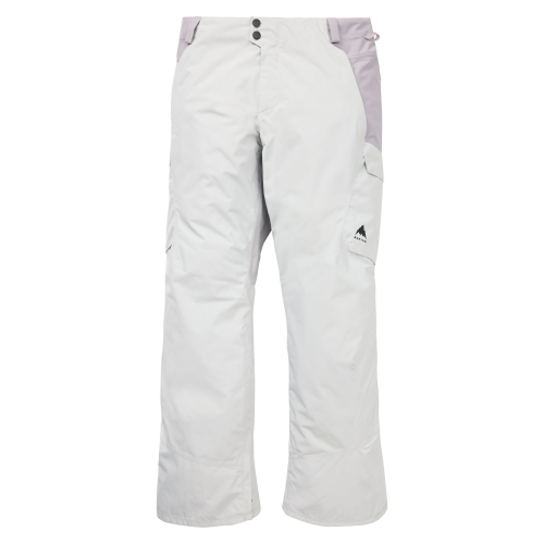 Men's Burton Reserve 2L Insulated Gray Cloud / Washed Lavender ski / snow pants