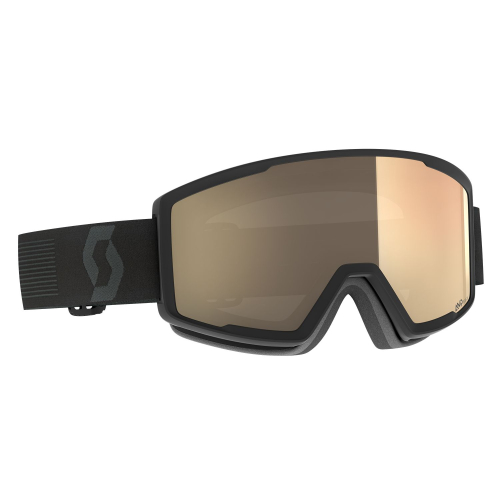 Scott Factor pro LS mineral black - light sensitive bronze chrome S1-3 Men's Ski / Snow Goggles