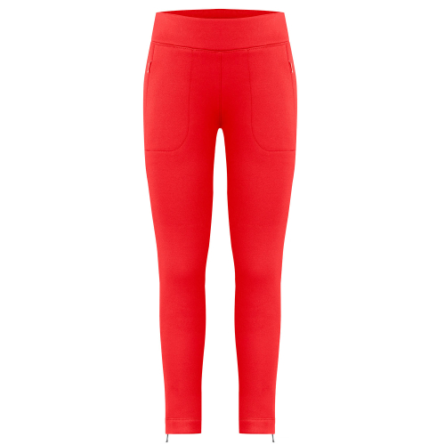 Poivre Blanc Stretch Pants 1621 Scarlet Red 8 Women