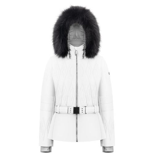 Veste de Ski Hybrid Poivre Blanc 1003 White Femme