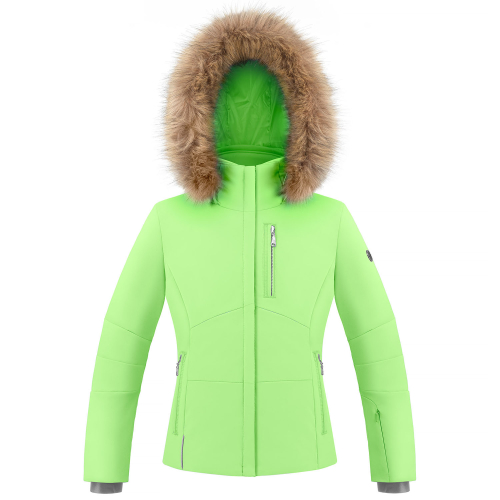 Veste de Ski Stretch Poivre Blanc 0802 Paradise Green Fille