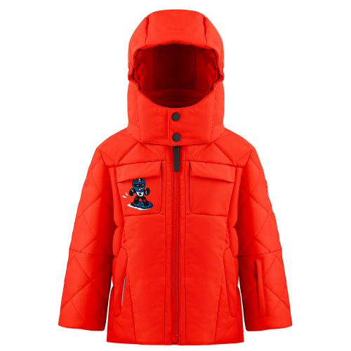 Veste de Ski Poivre Blanc 0900 Scarlet Red 8 Garçon