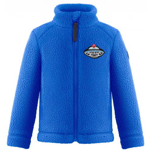 Polaire Poivre Blanc 1510 Sherpa King Blue Garçon