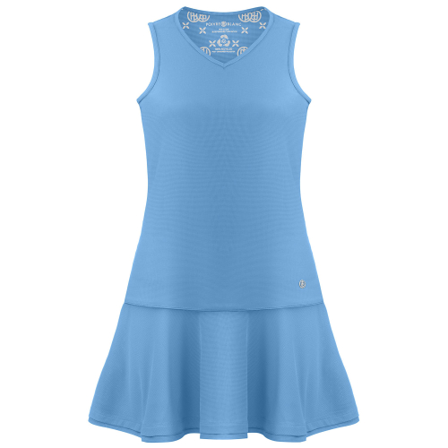 Poivre Blanc Dress 2131 Lagoon-Blue Woman