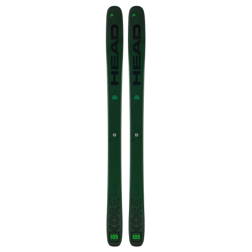 Head Kore 105 Green Bindless Skis for Men