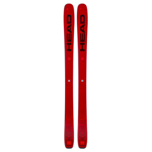 Head Kore 99 Red Bindless Skis for Men