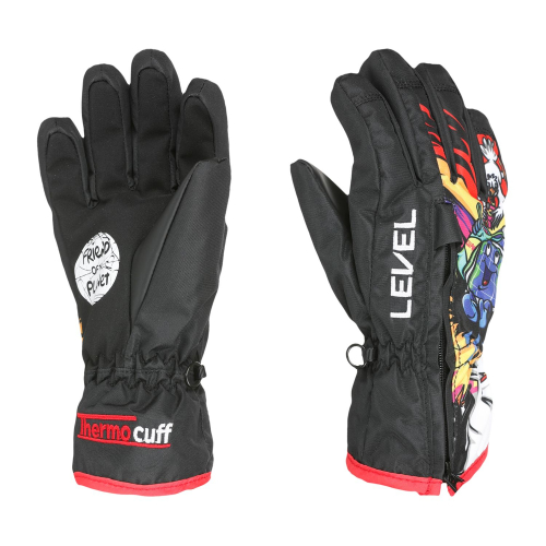 Gants De Ski / Snow Level Dudy Noir Garçon