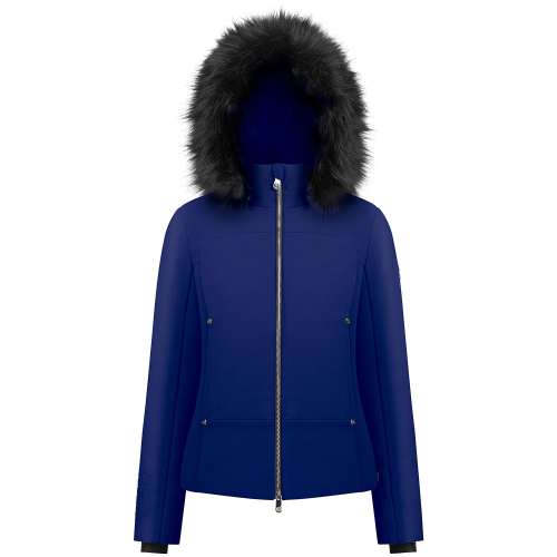 Women's Softshell Poivre Blanc 1100 Infinity Blue Jacket