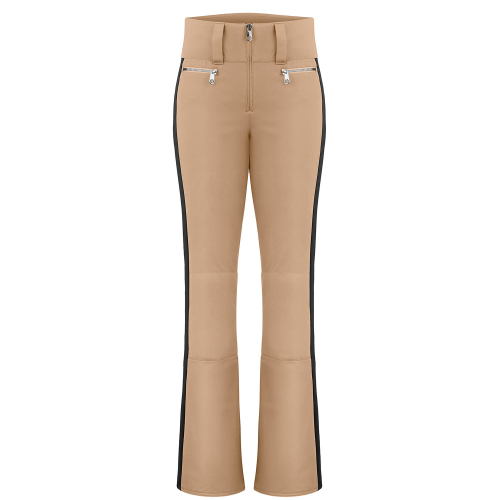Pantalon de Ski Stretch Poivre Blanc 0822 Almond Brown Black Femme
