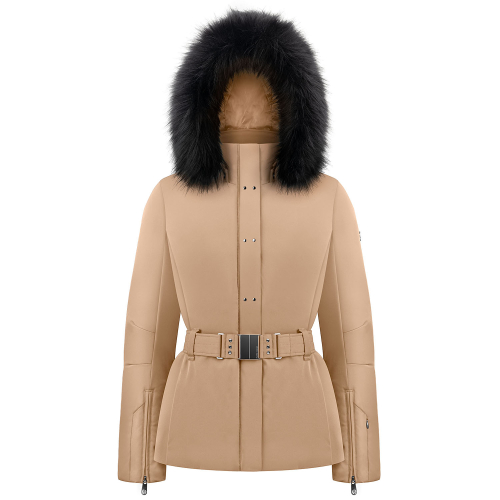Poivre Blanc 0801 Almond Brown Women's Ski Jacket