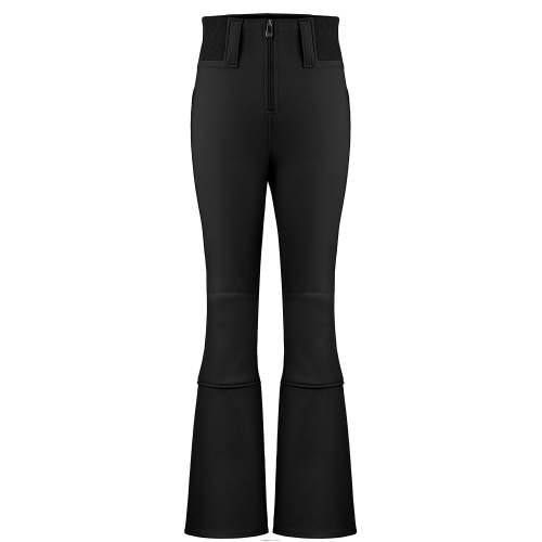 Pantalon de Ski Softshell Poivre Blanc 1121 Black Femme