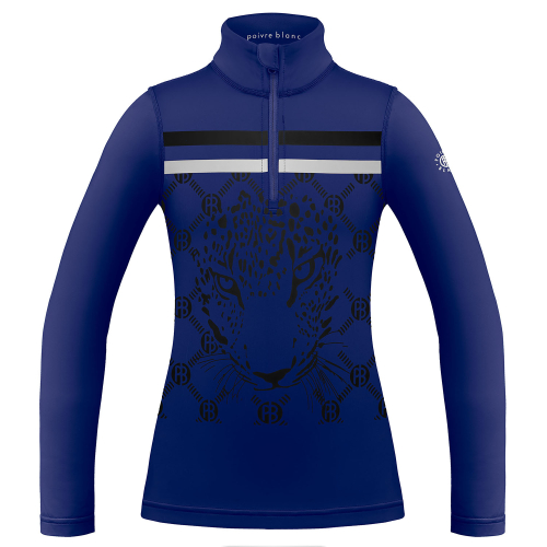 Sous Pull Poivre Blanc 1940 Leopard Infinit Femme