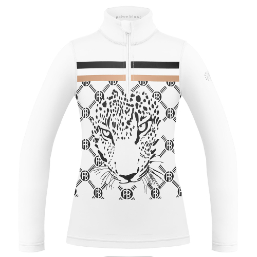 Sous Pull Poivre Blanc 1940 Leopard White 4 Femme