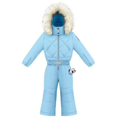 Girls' 1030 Starlight Blue Poivre Blanc Ski Dungarees