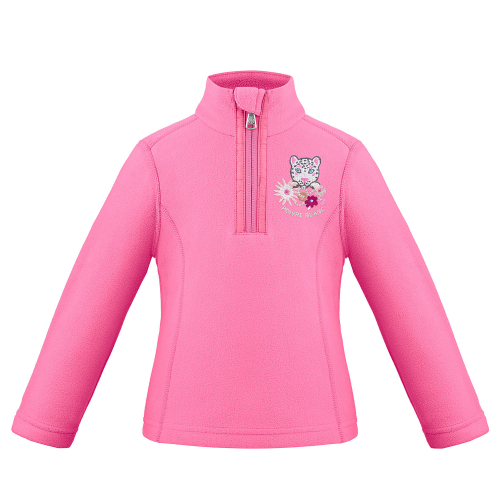 Sweat Polaire Poivre Blanc 1540 Lolly Pink Fille
