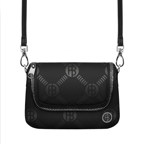 Handbag Poivre Blanc 9096 Embo Black3 Woman