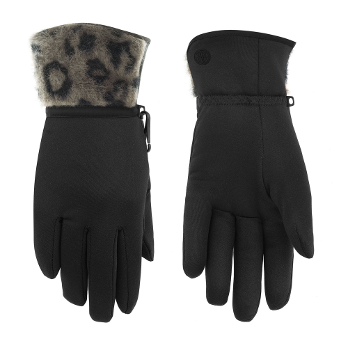 Gants de Ski / Snow Poivre Blanc 1775 Bubbly Leopard Femme