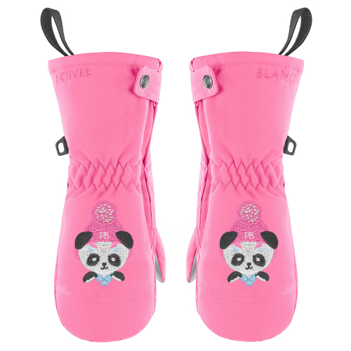 Mouffles de Ski / Snow Poivre Blanc 1073 Lolly Pink Fille