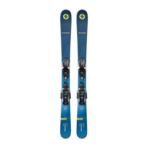 Blizzard Rustler Twin Jr Ski Pack + Fdt Jr7 Wb Blue Boy Bindings