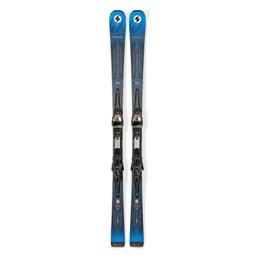 Pack of Blizzard Thunderbird R15-76ltd skis + Comp12 blue bindings for men