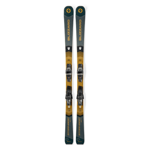 Pack of Blizzard Stormbird 80 Ti skis + Tp11 Light Demo Grey bindings for men