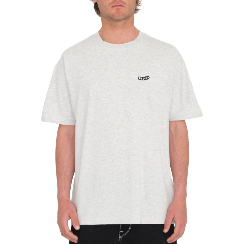 T-Shirt Volcom Pistol Stone Bone Heather Homme