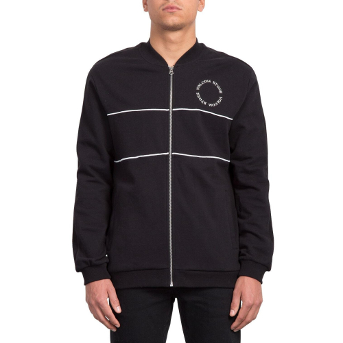 Sweat Volcom THRIFTER ZIP BLACK Homme