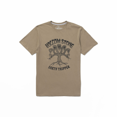 Tee Shirt Volcom Feeding Tree Teak Homme