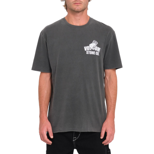 Tee Shirt Volcom Stone Force Co Pw Black Homme