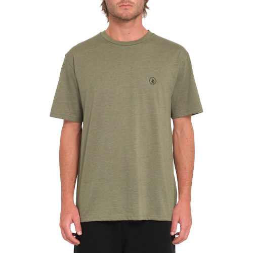 Tee Shirt Volcom Circle Blanks Wintermoss Homme