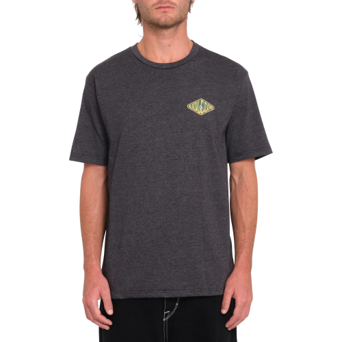 Tee Shirt Volcom Voboxed Heather Black Homme
