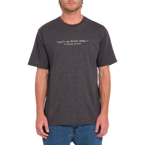 Tee Shirt Volcom Scowboy Heather Black Homme