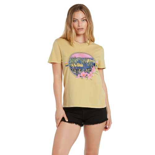 Volcom Lock It Up Wheat Women's T-Shirt