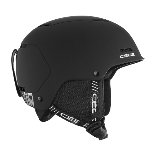 Children's Cebe Bow Black Ski / Snow Helmet
