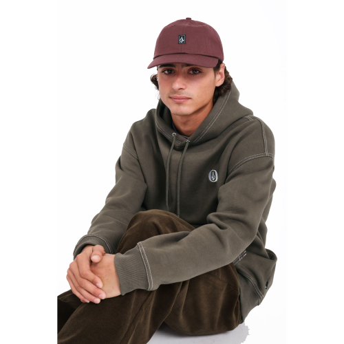 Casquette Volcom Ramp Stone Adj Hat Merlot Homme
