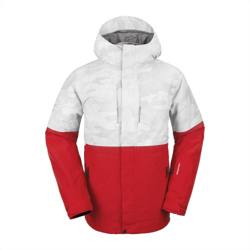 Volcom V.Co Op Ins Men's White Ski/Snow Jacket