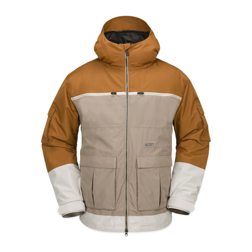 Volcom Nightbreaker 20k Jkt Chestnut Brown Men's Ski/Snow Jacket