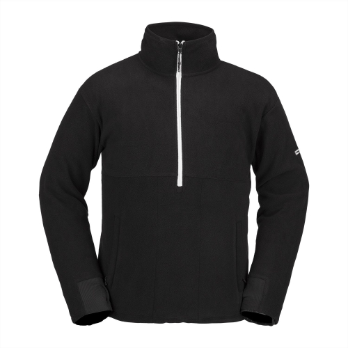 Sweat Polaire Volcom Polar Fleece Mock 1-2 Zip Noir Homme