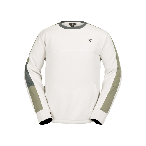 Sweat Volcom Hydro Riding Crew Blanc Homme