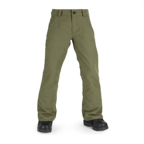 Pantalon de Ski/Snow Volcom Freakin Chino Youth Ins Vert Garçon
