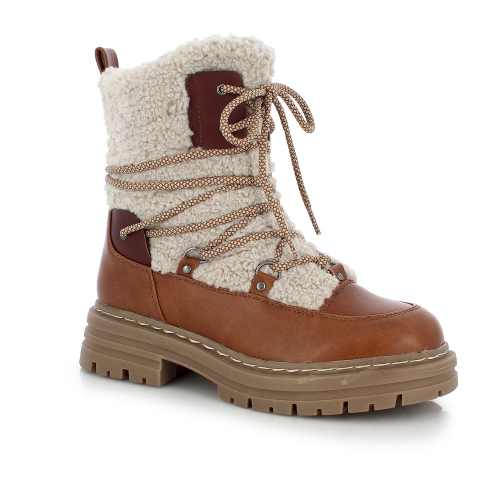 Chaussures Apres Ski Kimberfeel Maria Camel Femme