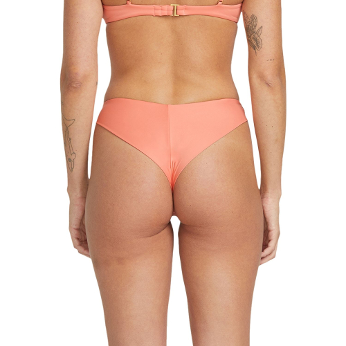Bas de Maillot de Bain Volcom Simply Seamless Cheekini Sunset Femme