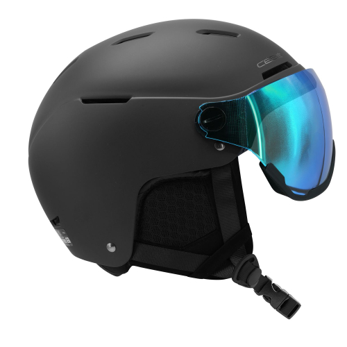 Ski / Snow Helmet Cébé Pixel Vario Photochromic Screen Cat 1 - 3 Black Man