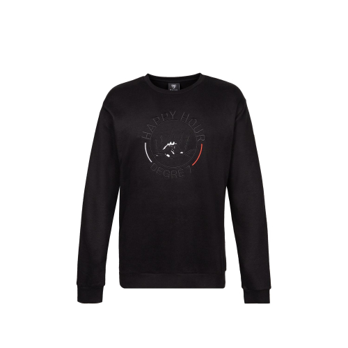 Sweat Shirt Degre 7 Roches Black Homme